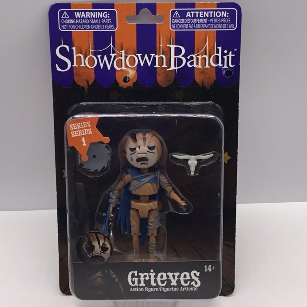 💵3/$13 FILL A BOX SALE! Showdown Bandit Series 1 Collectible Figure Grieves
